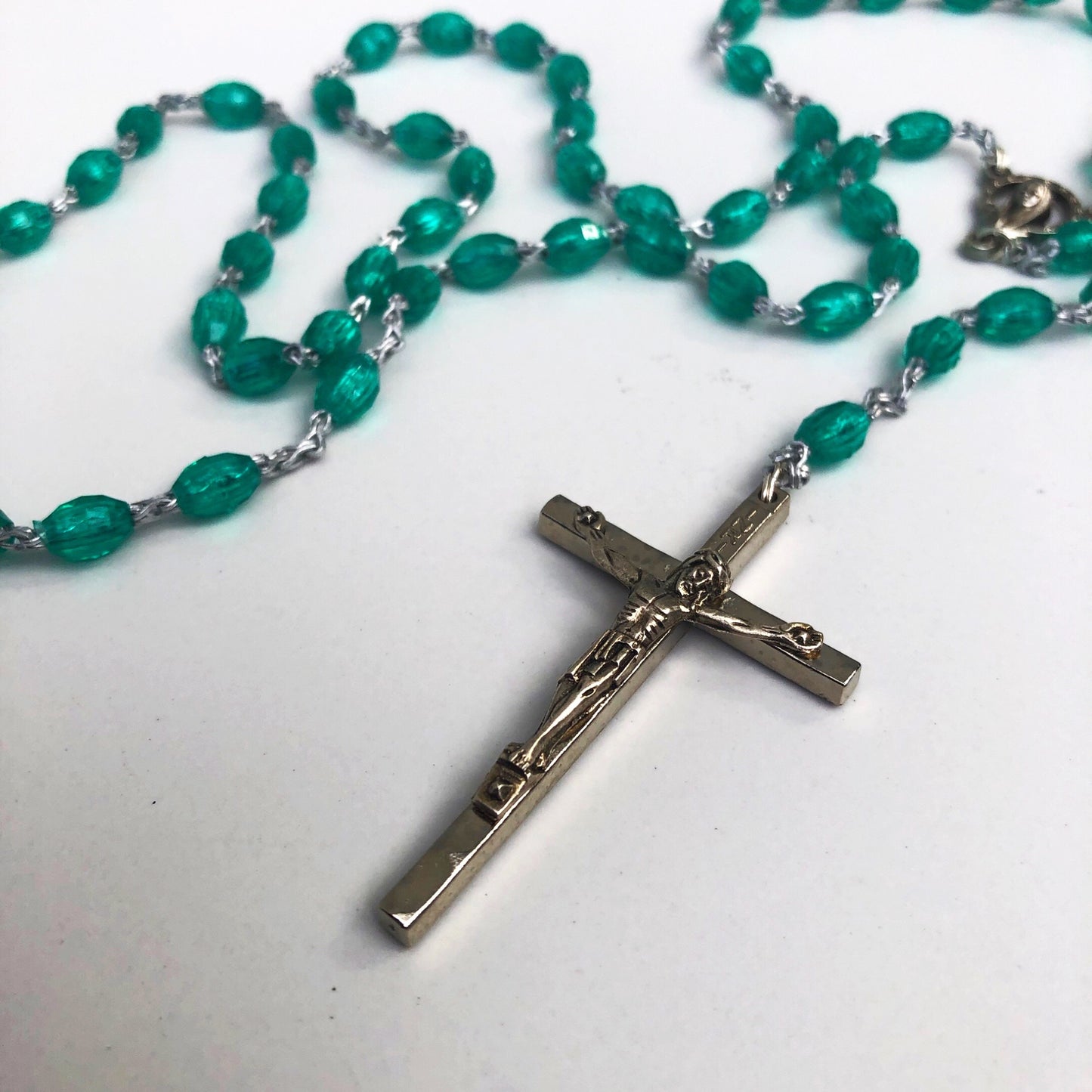 Rosary - Plastic Green