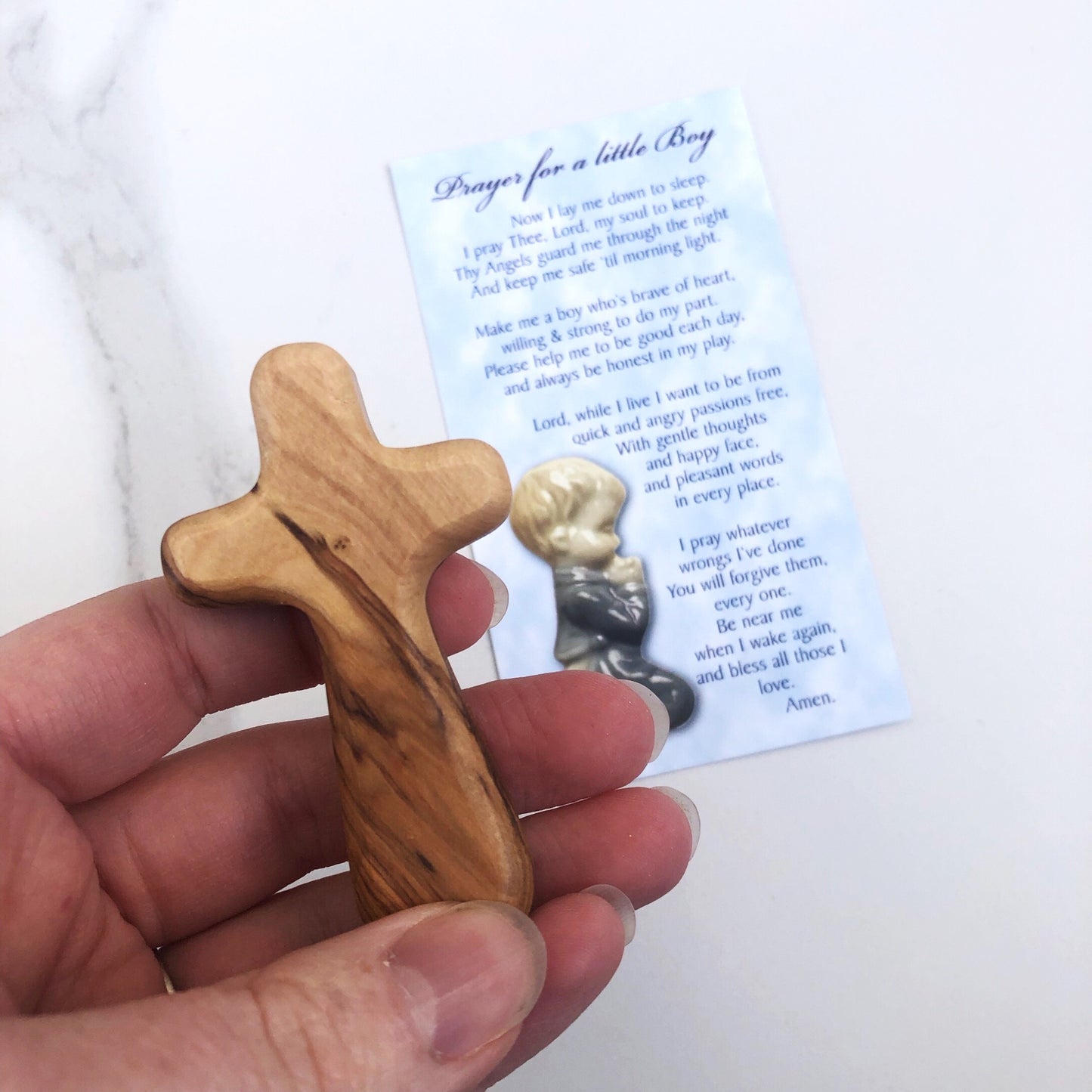 Baby's First Cross & Holy Card