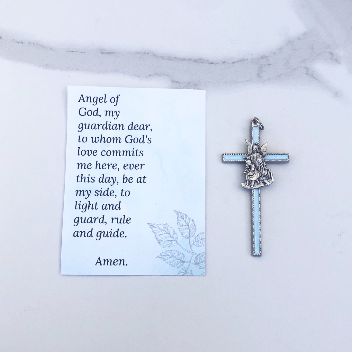 Guardian Angel Cross - Boy CR2394