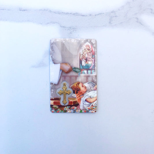 Laminated Card & Medal