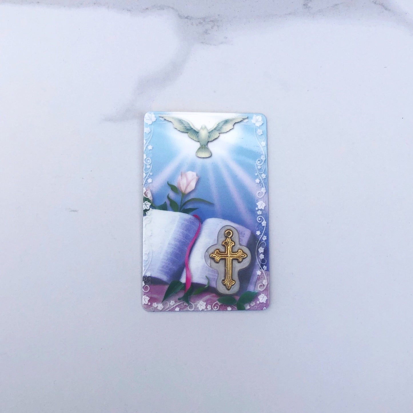 Laminated Card & Medal