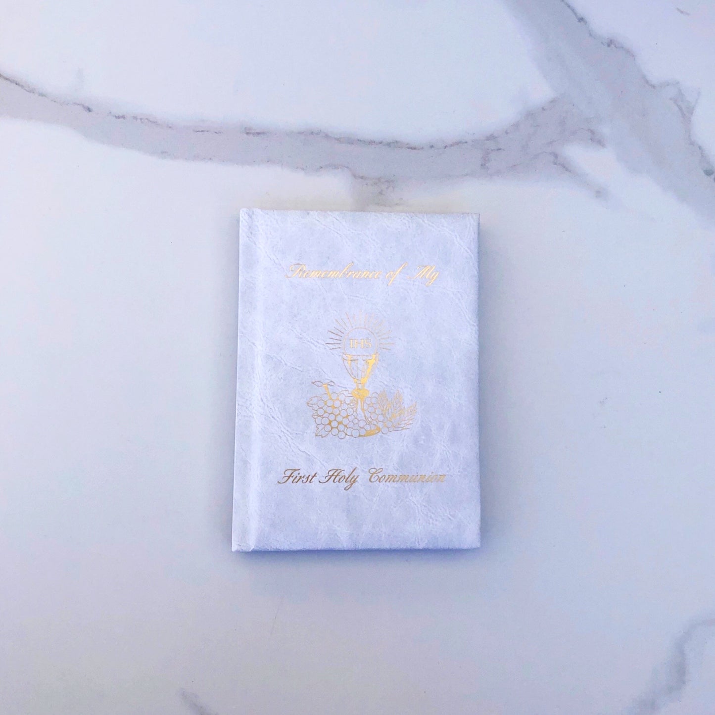 Marian Mass Book - White FHC Hardcover