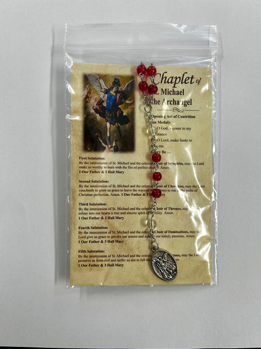 Chaplet of St Michael & chaplet beads