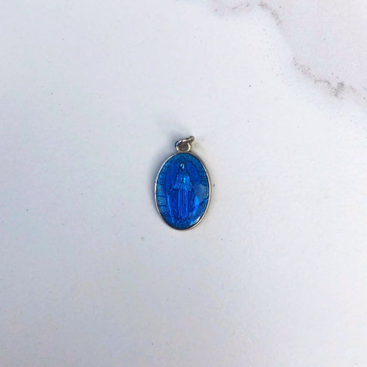 Medal: Blue Enamel Miraculous