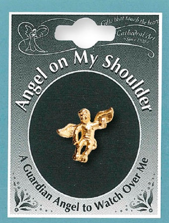 Lapel pin: Angel On My Shoulder