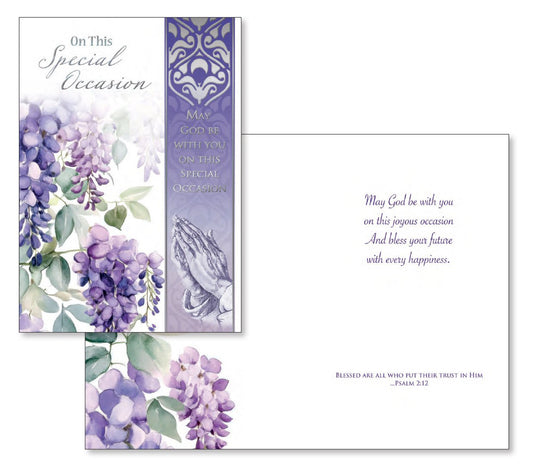 Card: On this Special Occasion CD20409