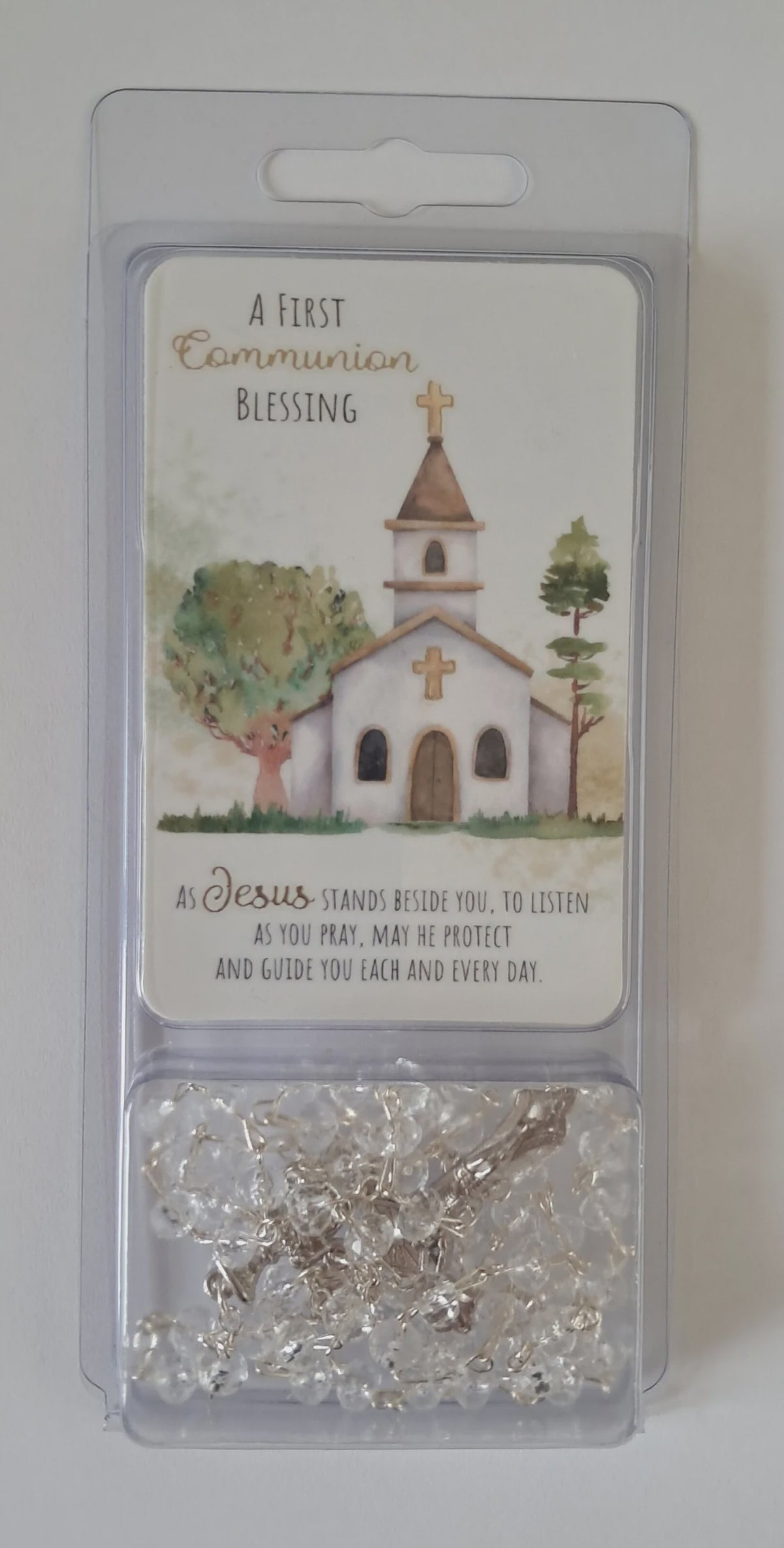 Rosary & Prayer Card Set - First Holy Communion