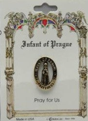 Pin: Patron St Infant of Prague