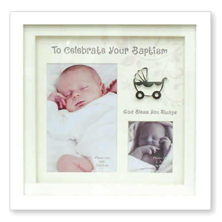 Photo frame: Baptism, collage