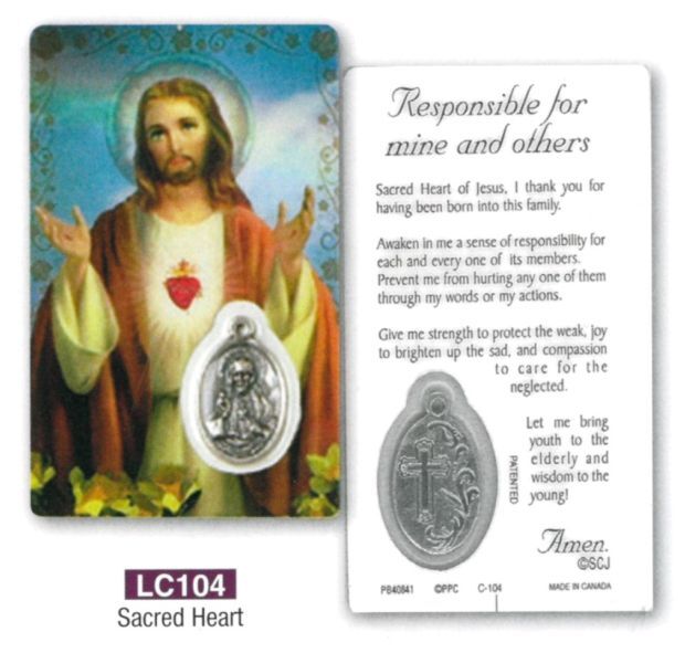 Laminated Card & Medal