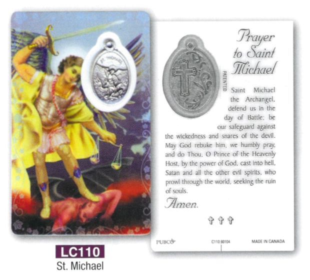 Laminated Card & Medal