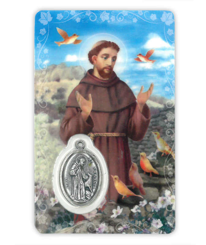 Laminated Card & Medal