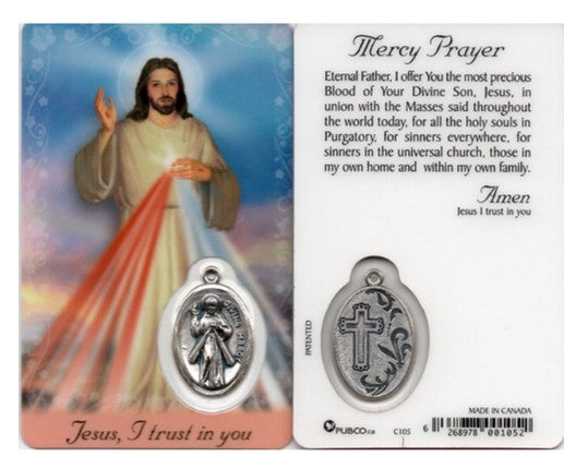 Laminated Card & Medal