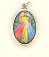 Medal: Divine Mercy coloured