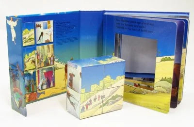 Birth of Jesus - Puzzle Block Christmas Nativity Story ages 3-5