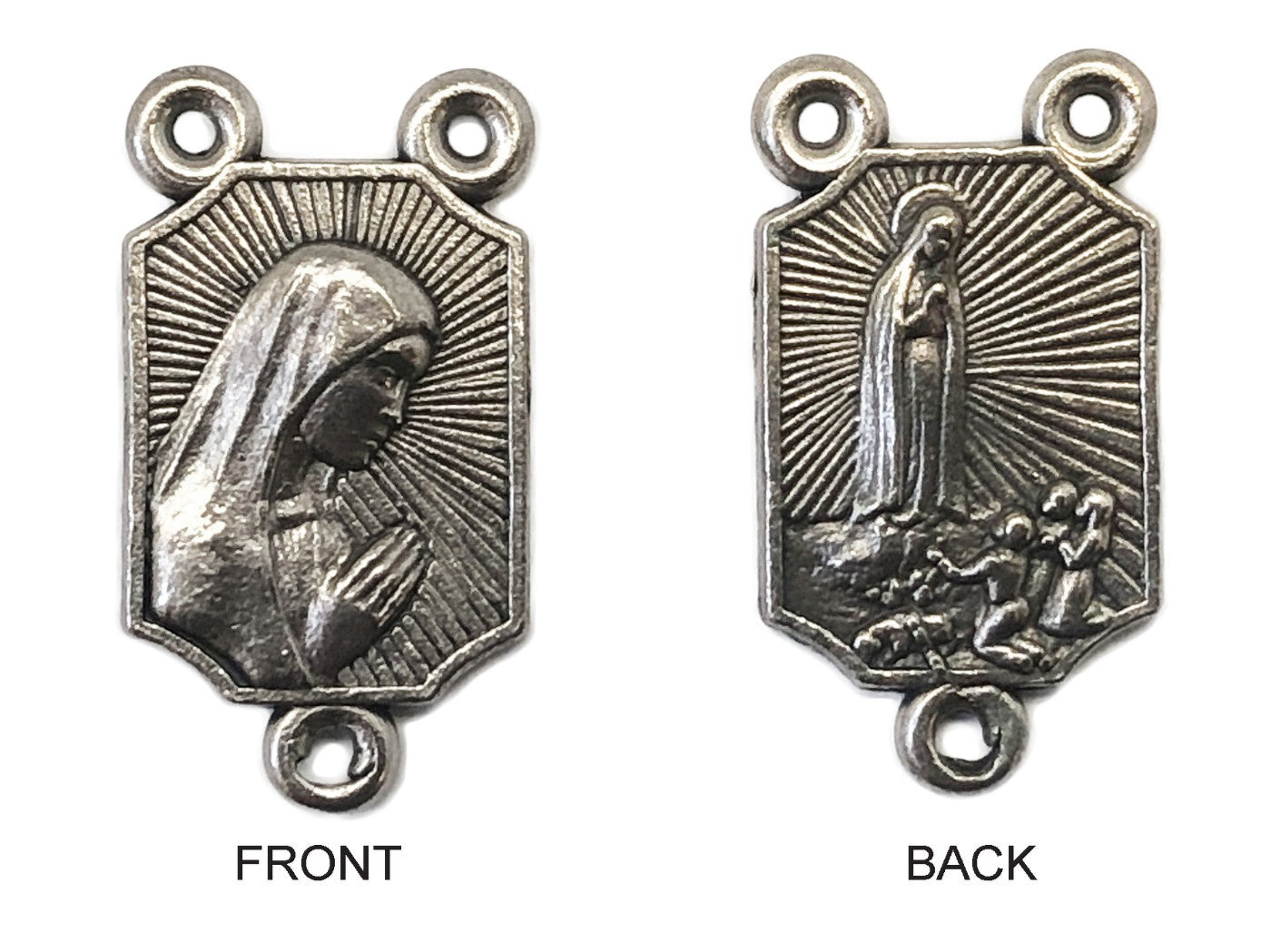 Rosary Centrepiece Fatima Silver 15mm