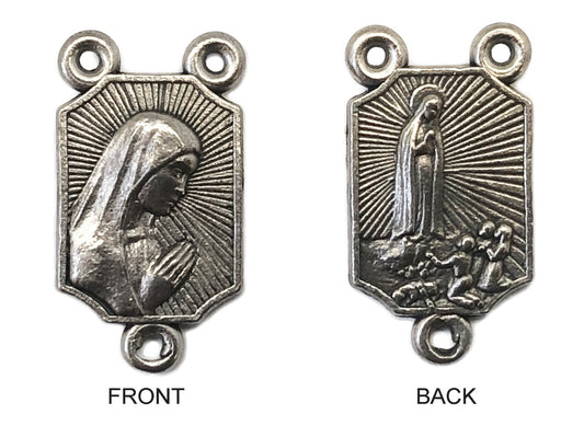 Rosary Centrepiece Fatima Silver 15mm