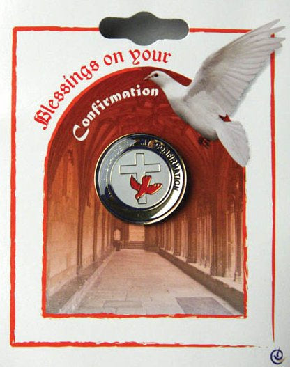 Lapel Pin: Confirmation Dove