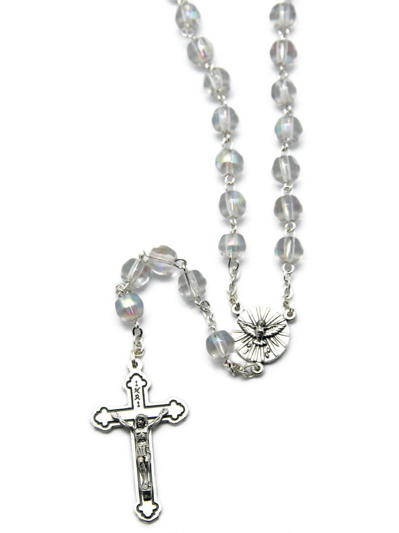 Rosary: Confirmation Glass Clear