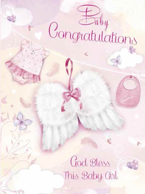 Card: Baby Congratulations Girl