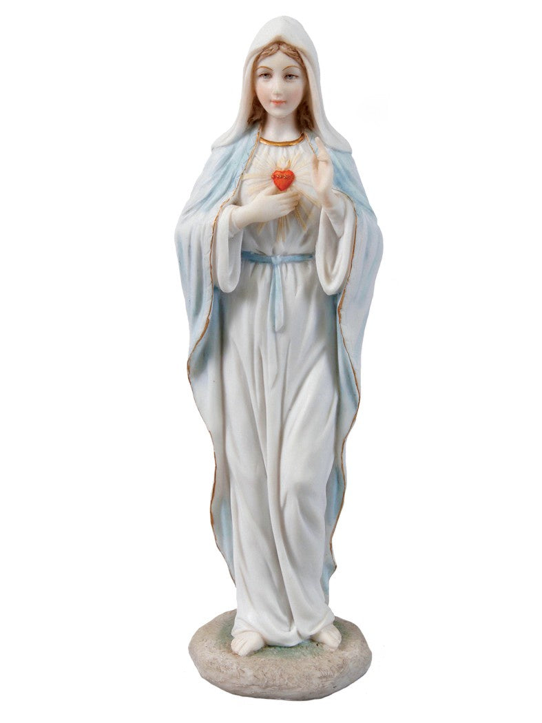 Statue: Veronese Immaculate Heart of Mary Height 21cm