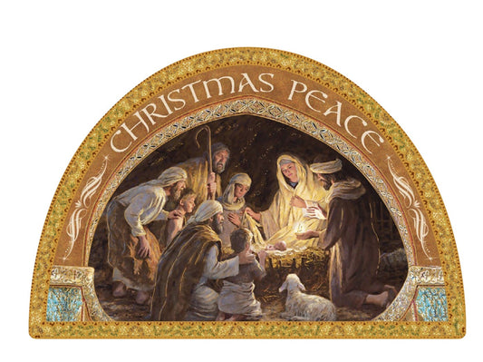 Plaque: Arch Christmas Peace