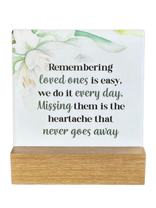 Plaque: Loved Ones