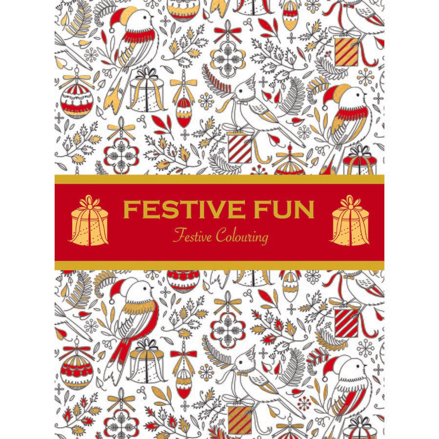 Colouring Book: Festive Fun