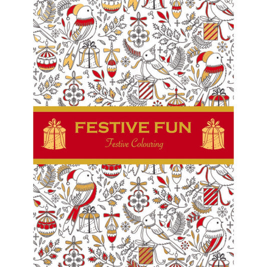 Colouring Book: Festive Fun