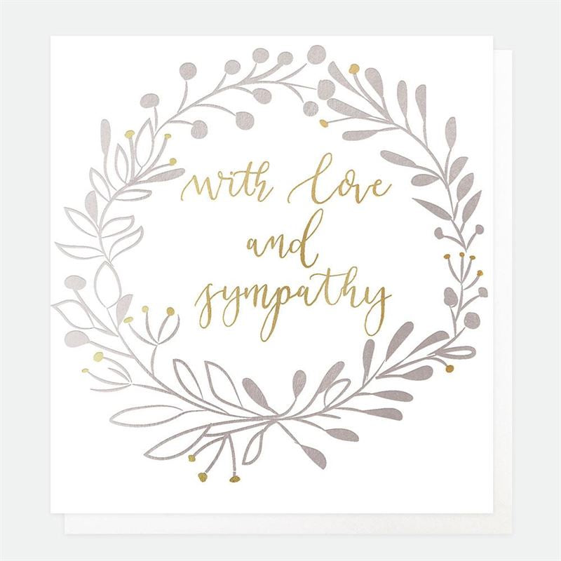 Card: With Love & Sympathy