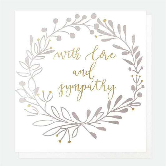 Card: With Love & Sympathy