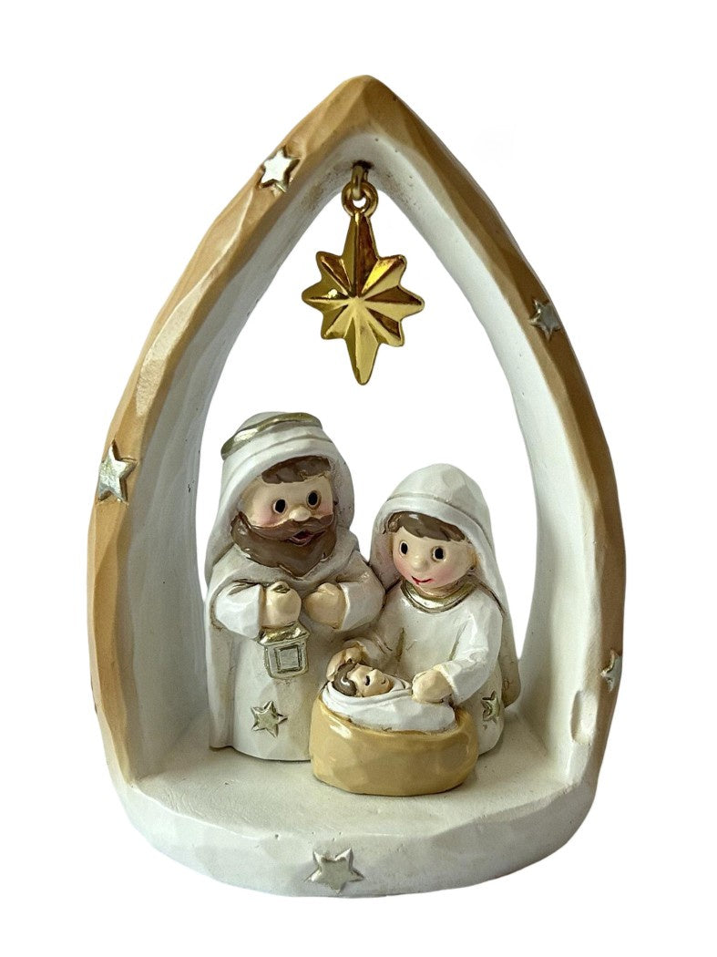 Nativity Scene: Child's Holy Family 9cm