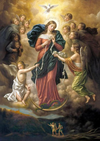Prayer Card: Mary Untier of Knots