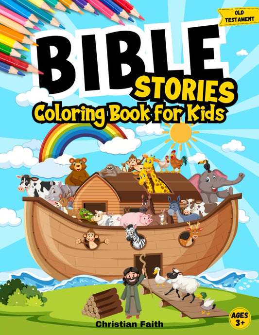 Bible Stories Colouring Book for Kids Old Testament