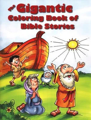 Gigantic Colouring Book of Bible Stories