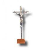 Crucifix: Standing Metal 15cm