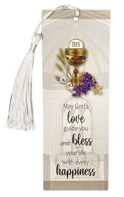 Bookmark: First Holy Communion BMC5143 with tassel