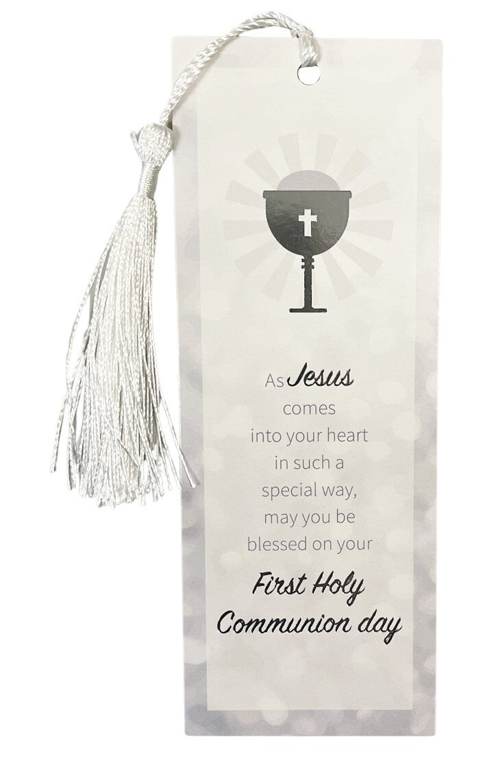Bookmark: First Holy Communion Day with tassel BMC5144