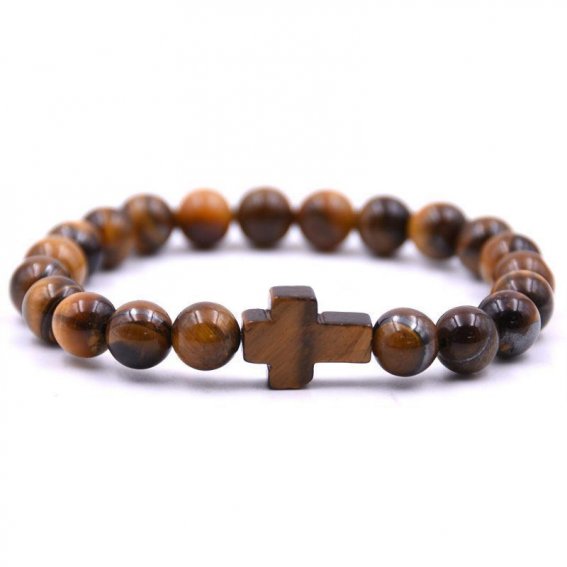 Bracelet - Stone Cross