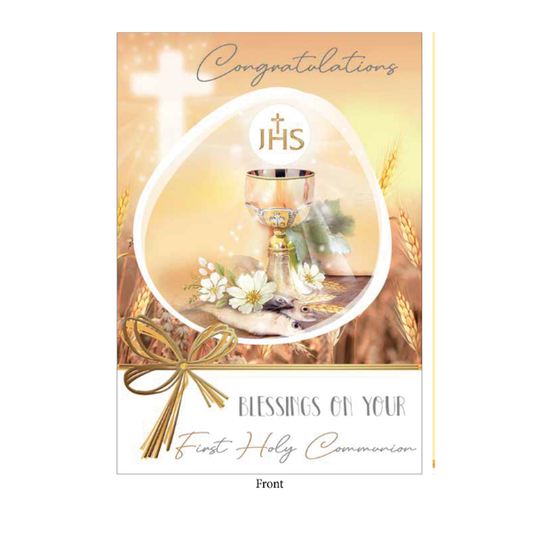 Card: Blessings on Your First Holy Communion