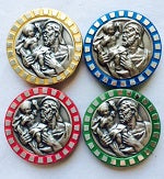 Car Plaque - St Christopher assorted