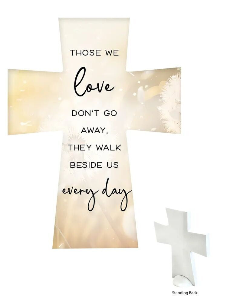 Cross: Ceramic Standing 105mm x 80mm