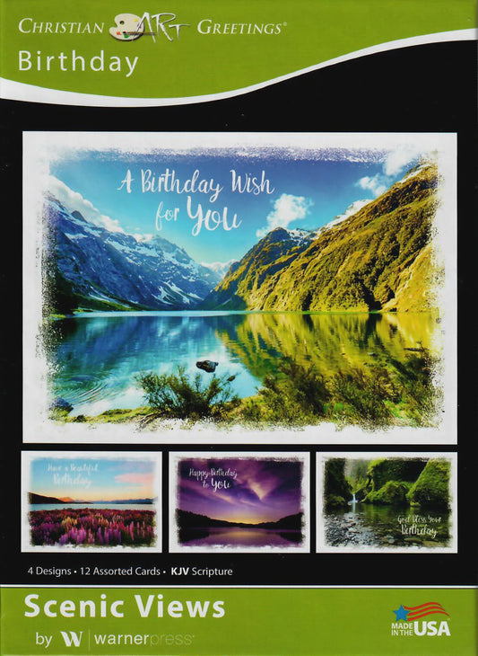 Card: Birthday Scenic View
