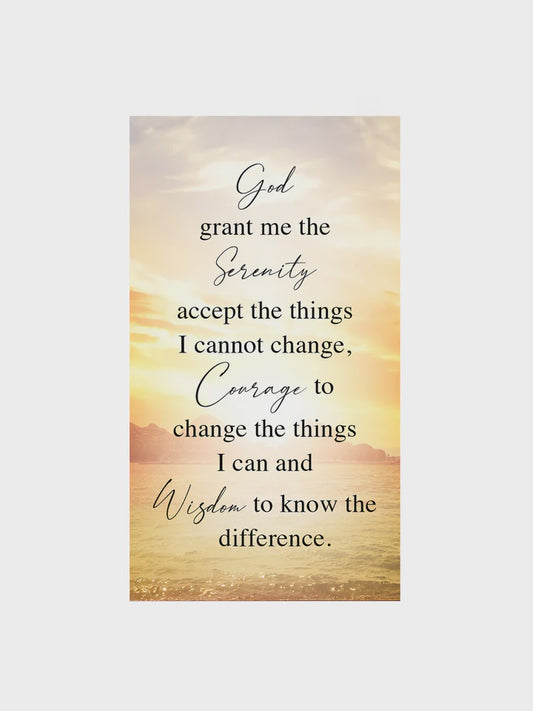 Holy Card: Serenity HC7103