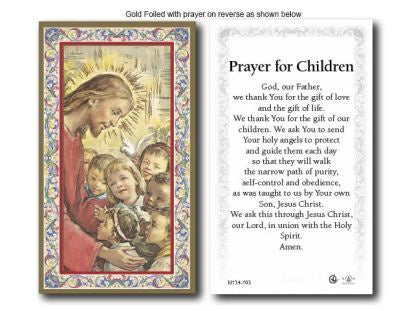 Holy Card: Prayer for Children