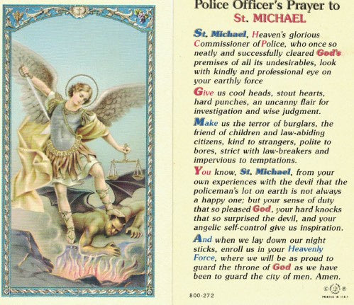 Holy Card: St Michael HP800272
