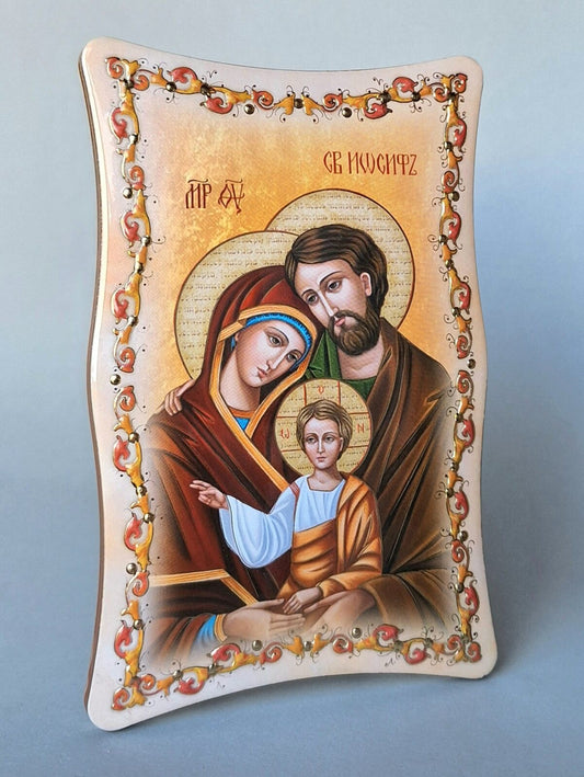 Plaque: Icon 14cm x 9.5cm