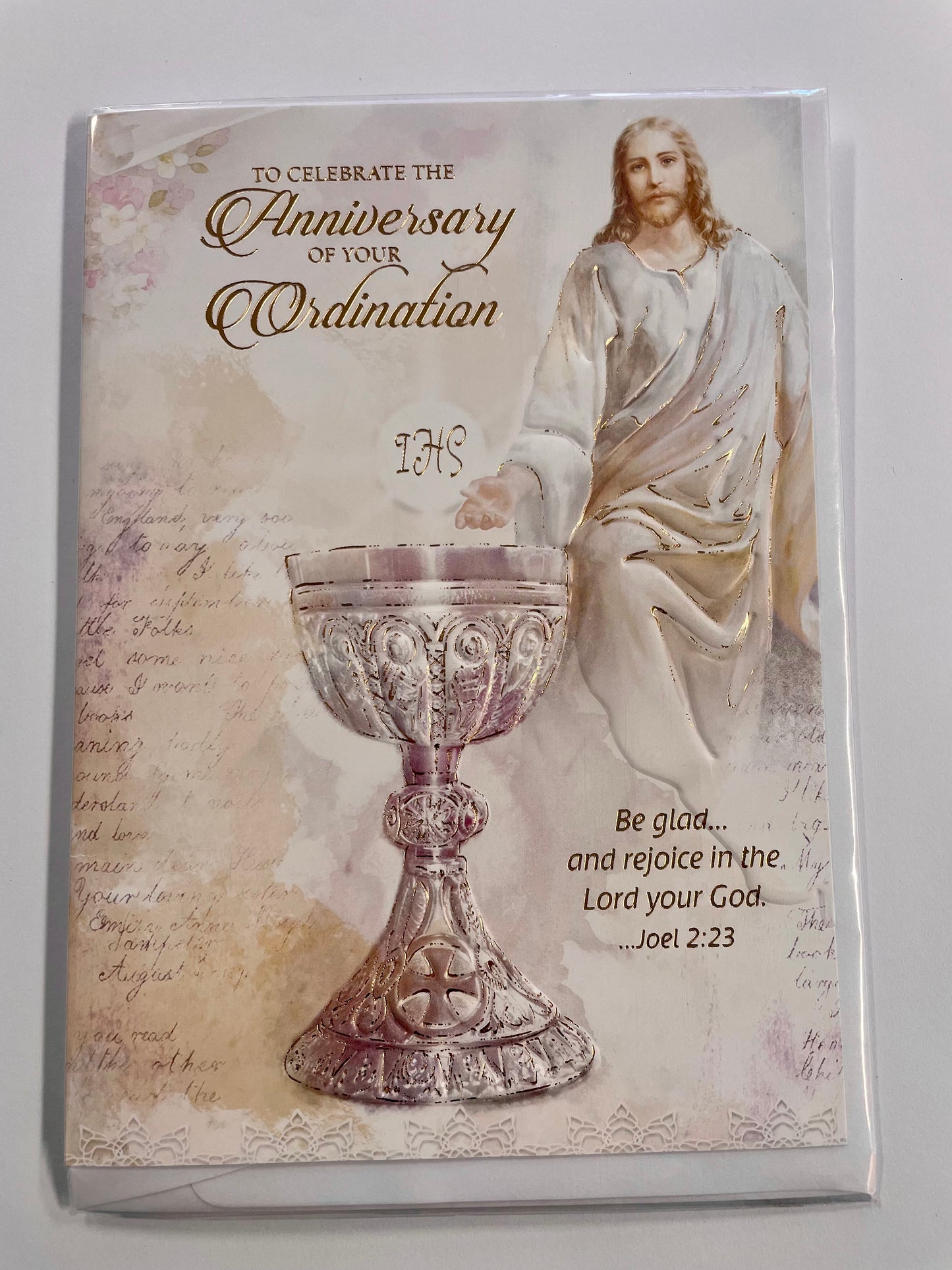 Card: To Celebrate the Anniversary of your Ordination