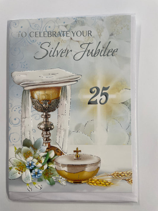 Card: To Celebrate your Silver Jubilee