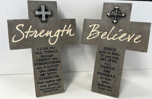 Cross: Believe Stone Medium
